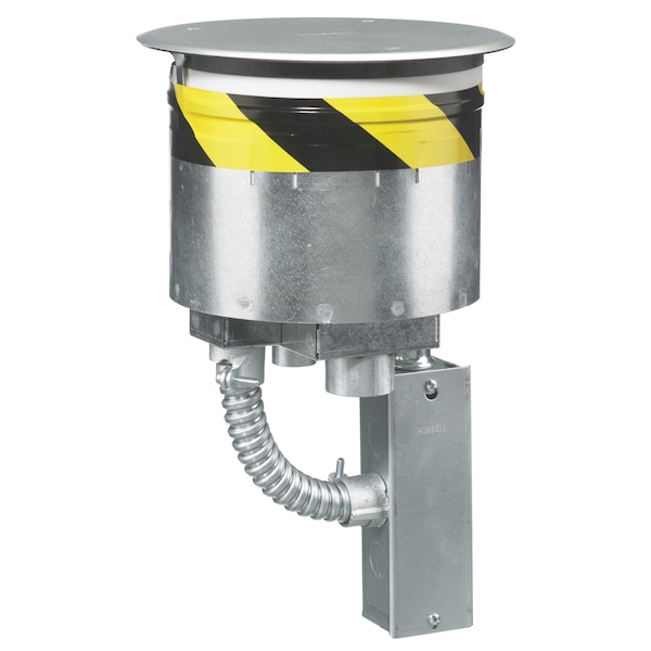 Recessed 8" Series, Through Floor Fitting Only, (1) S1R8JNC1 fitting box, No Sub Plates